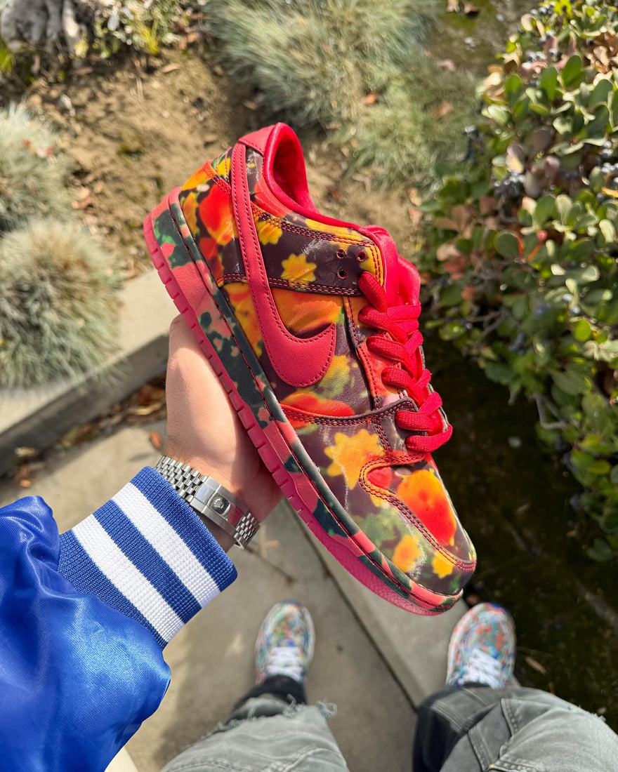 Nike SB Dunk Low Der Zauberer von Oz Mohnfeld