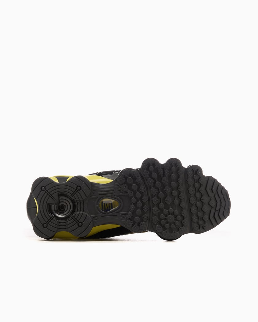 Nike Shox TL Black Dynamic Yellow Metallic Silver