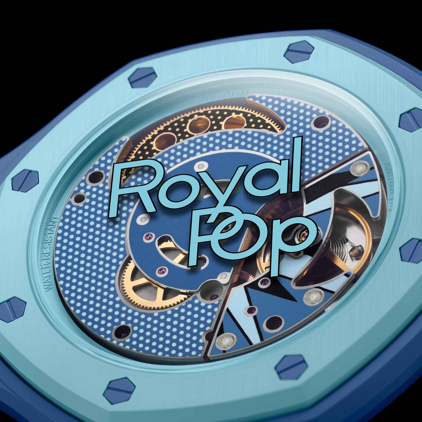 Swatch x Audemars Piguet Bioceramic Royal Pop Savonnette Lan Ba detail 4
