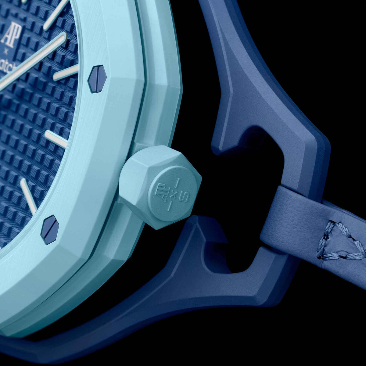 Swatch x Audemars Piguet Bioceramic Royal Pop Savonnette Lan Ba detail 5