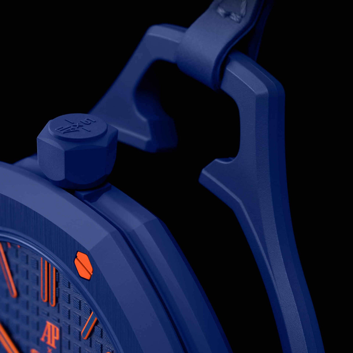 Swatch x Audemars Piguet Bioceramic Royal Pop Orenji Hachi detail 5