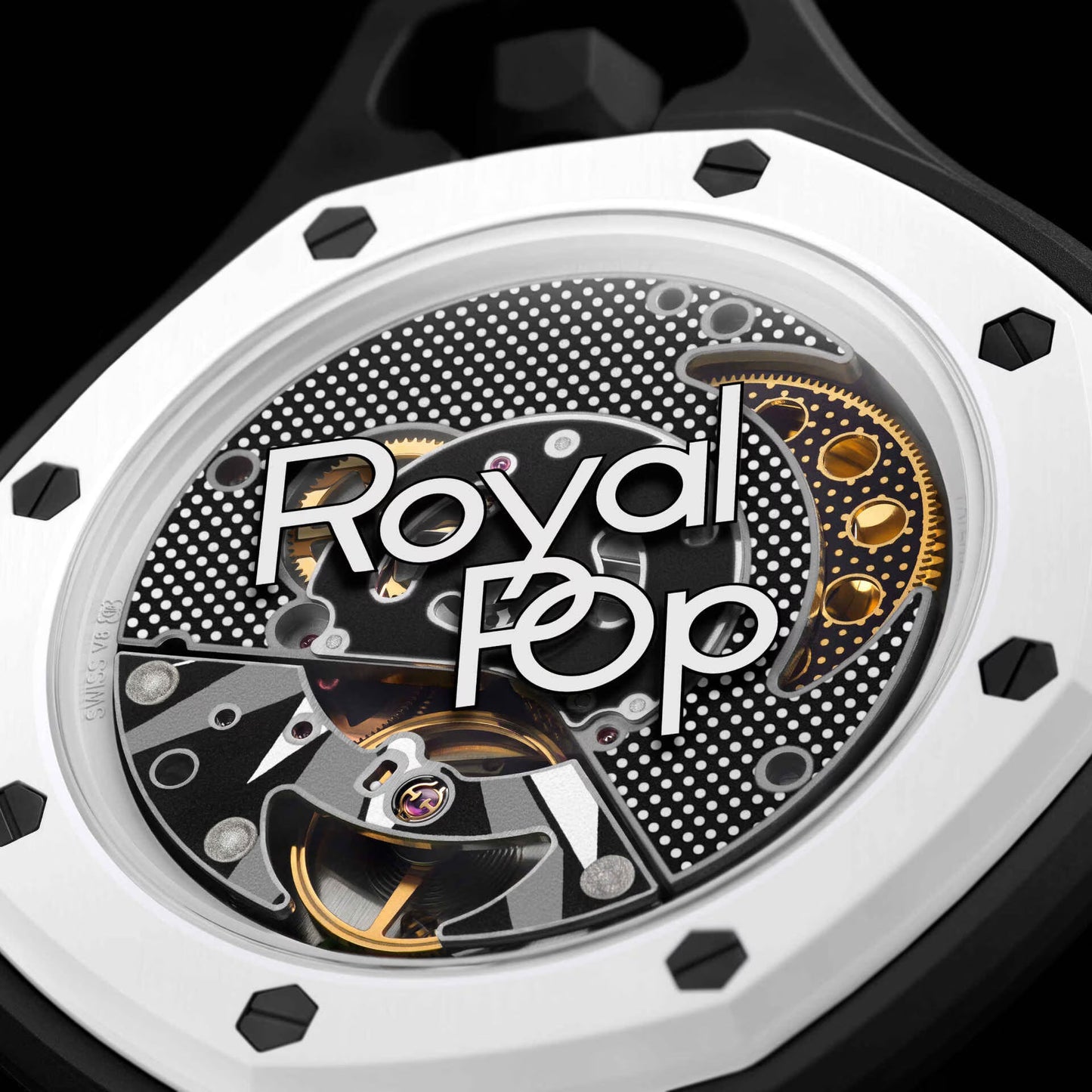 Swatch x Audemars Piguet Bioceramic Royal Pop Ocho Negro detail 4