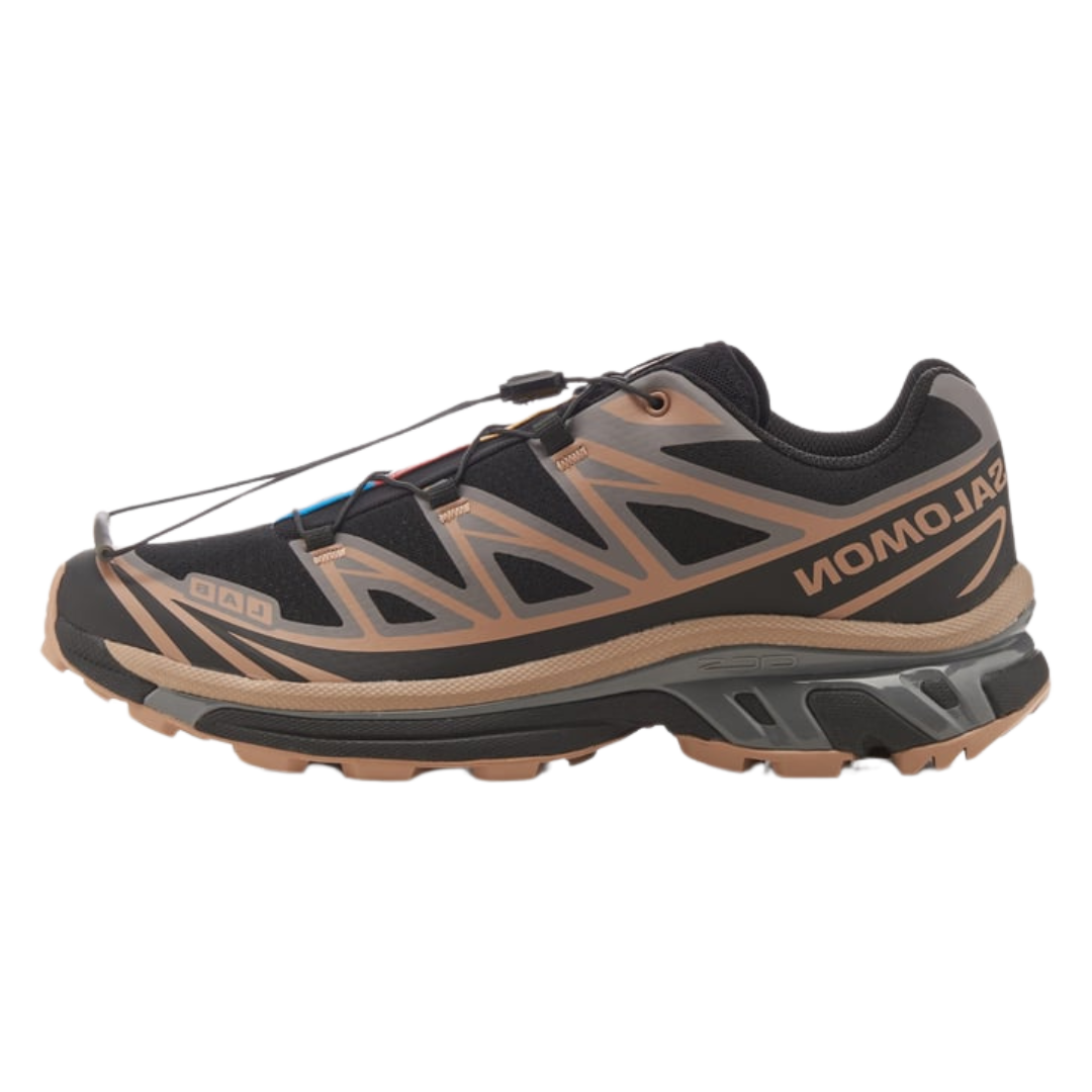 Salomon XT-6 Black Portabella detail 1