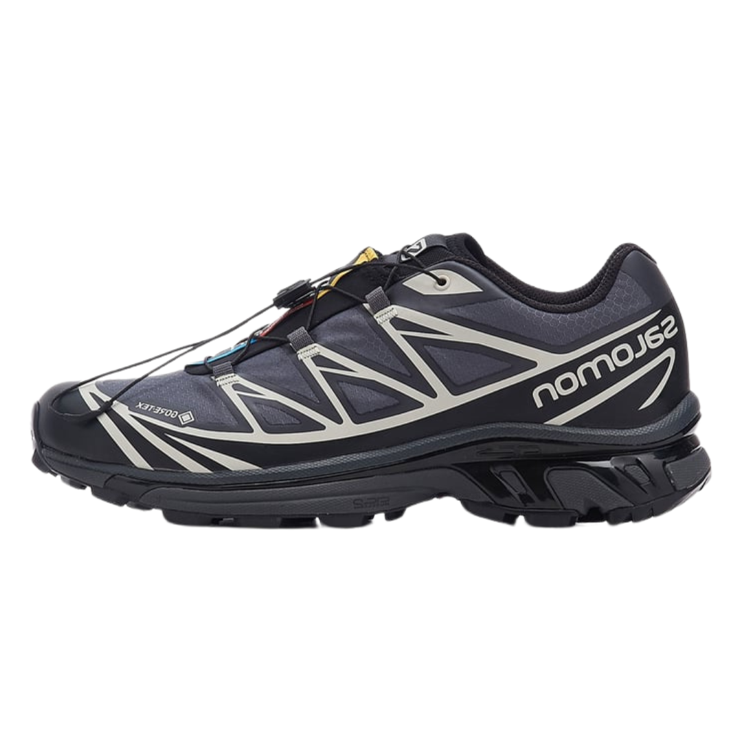 Salomon XT-6 Gore-Tex Black Lunar Rock detail 1