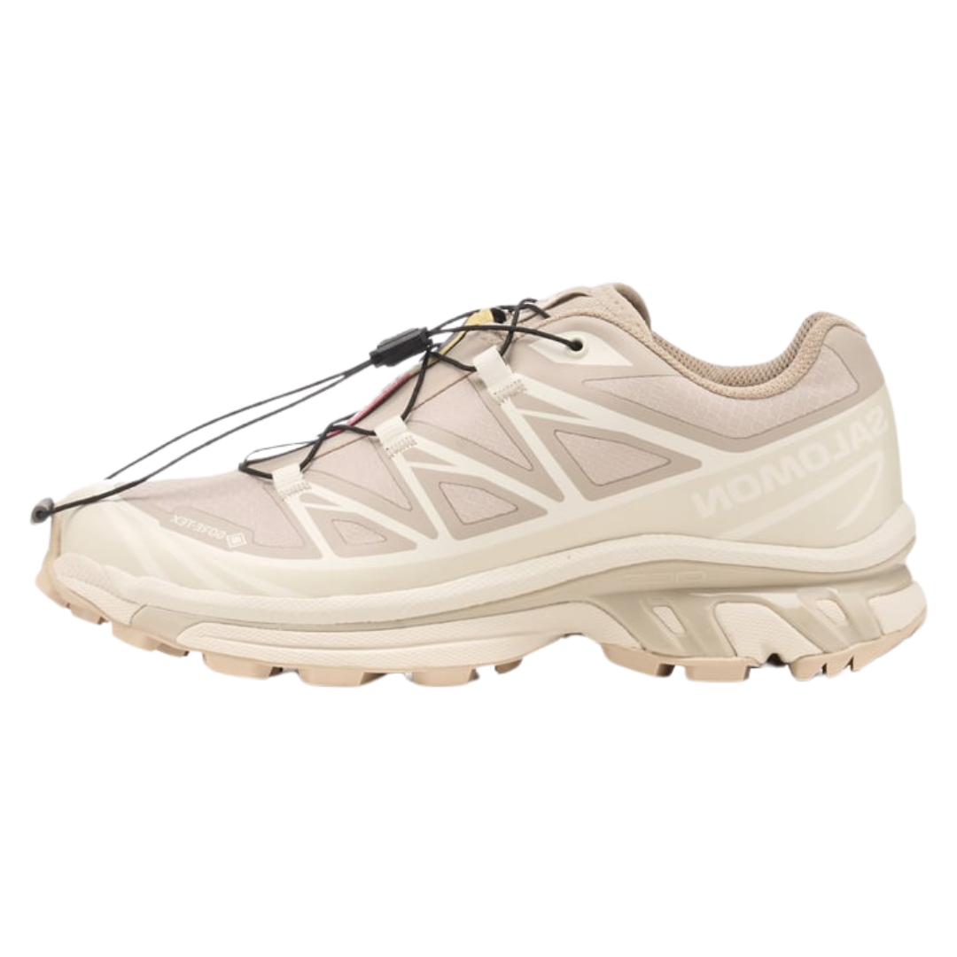 Salomon XT-6 Gore-Tex Oxford Tan Almond Milk detail 1