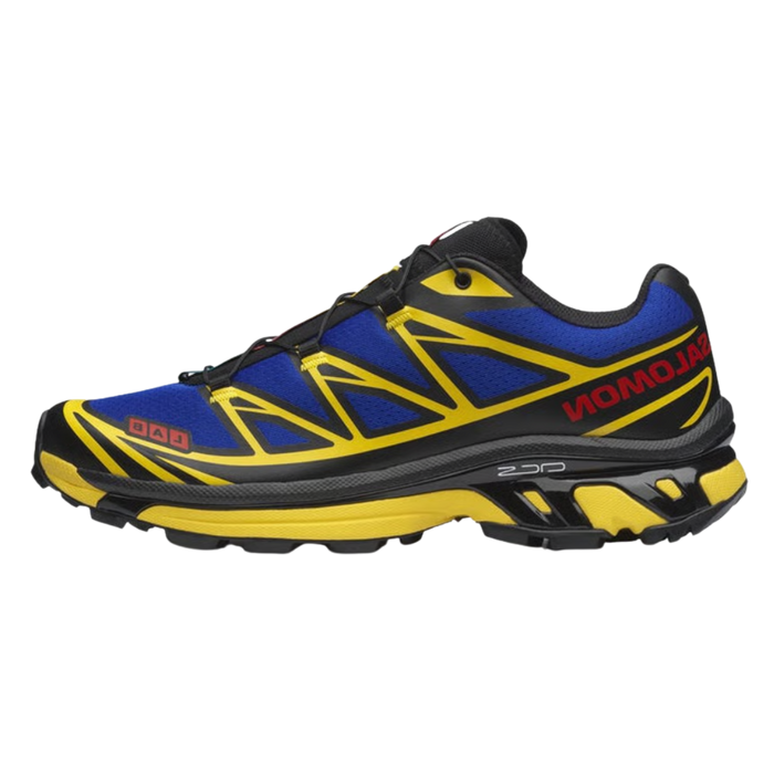 Salomon XT-6 JJJJound Nautical Blue Lemon detail 1