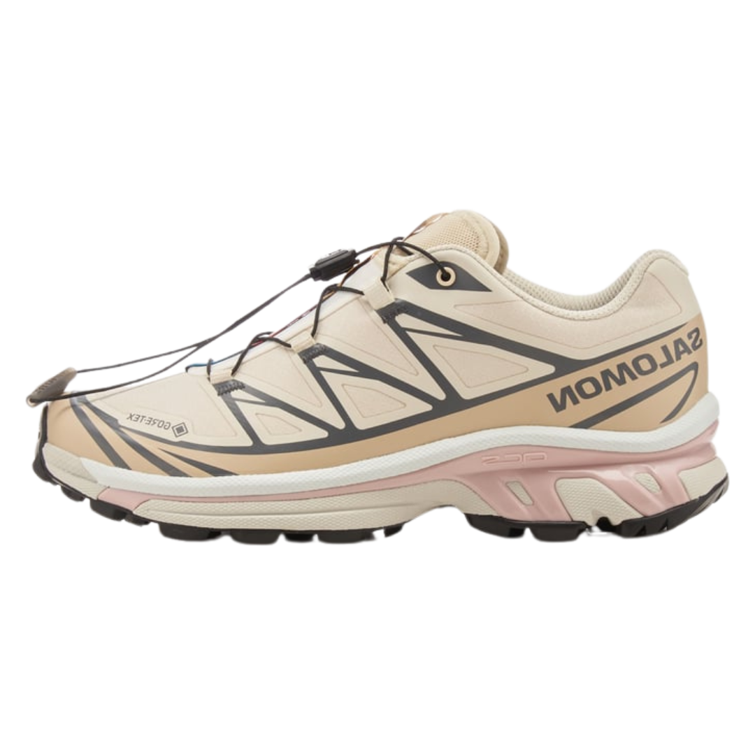 Salomon XT-6 Almond Milk Mauve detail 1