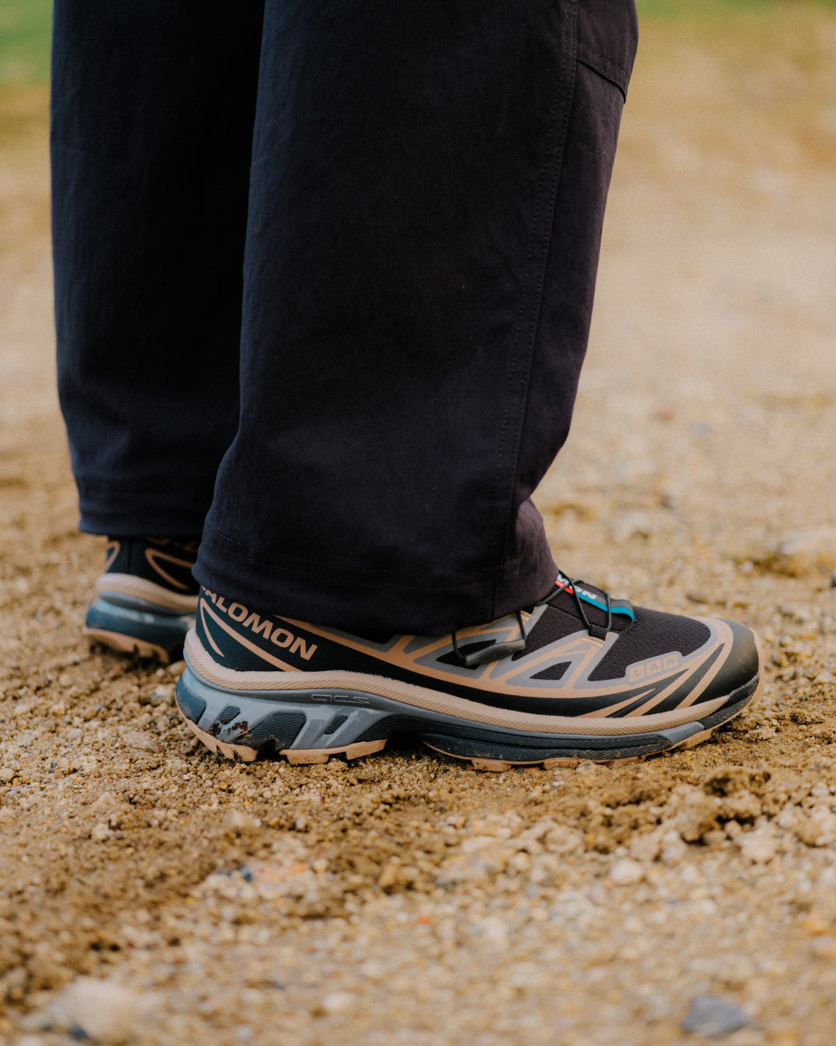 Salomon XT-6 Black Portabella detail 2