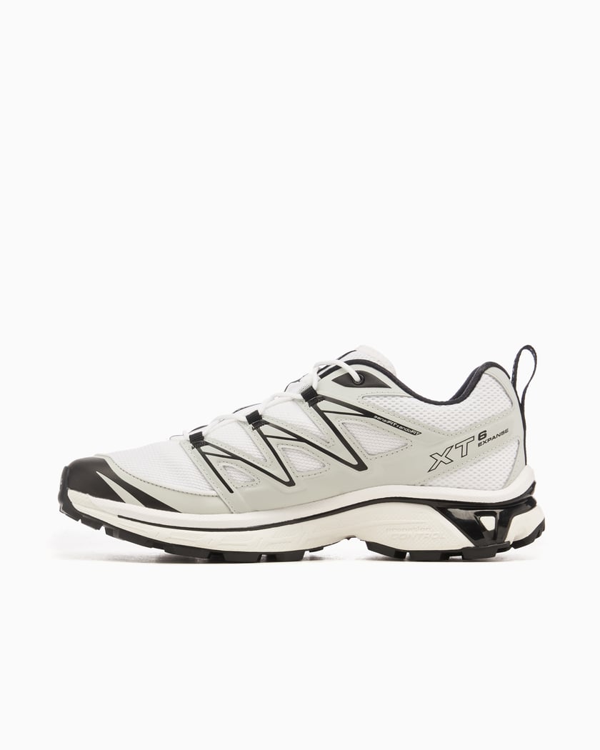Salomon XT-6 Expanse White Metal Black detail 5