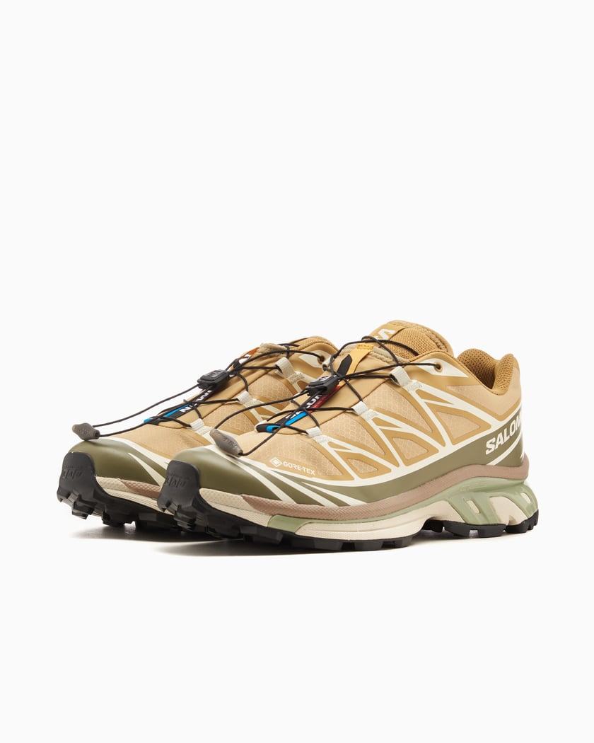 Salomon XT-6 Gore-Tex Antelope Portabella detail 3