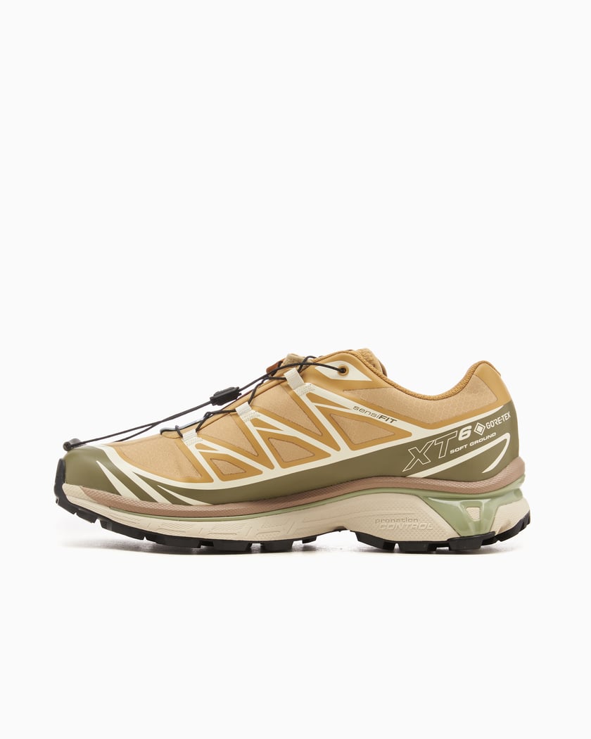 Salomon XT-6 Gore-Tex Antelope Portabella detail 5