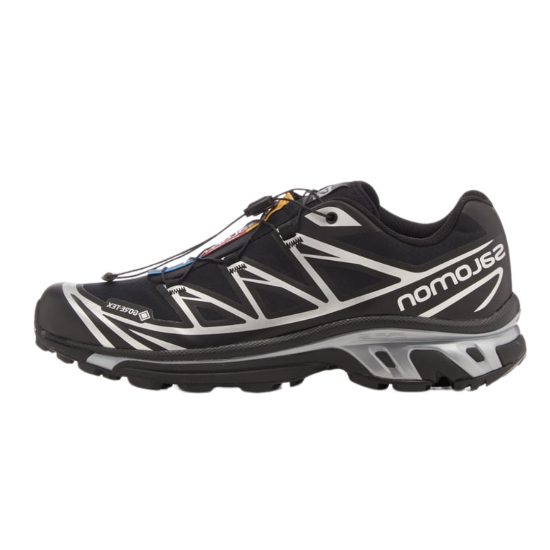 Salomon XT-6 Gore-Tex Black Silver detail 1