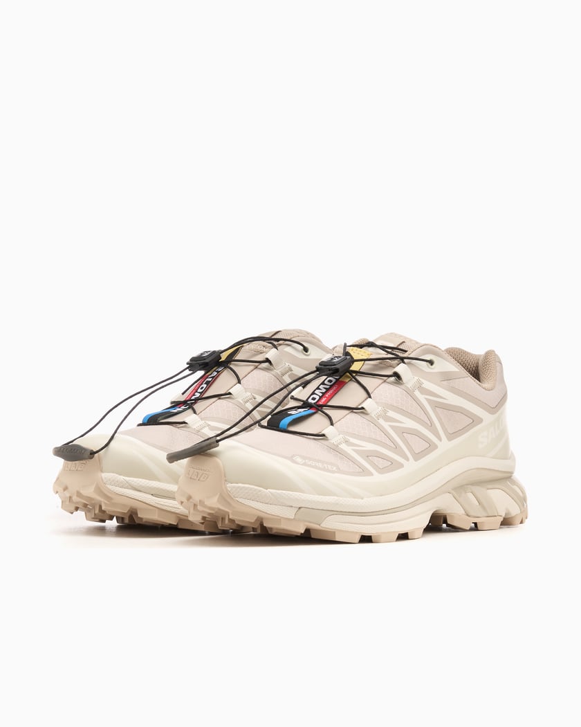 Salomon XT-6 Gore-Tex Oxford Tan Almond Milk detail 3