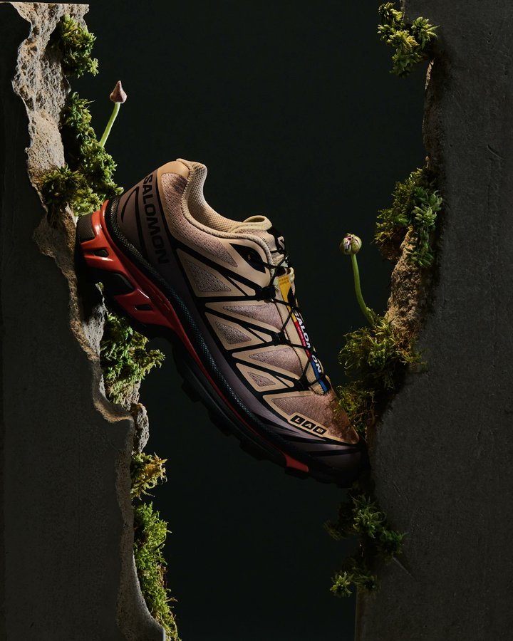 Salomon XT-6 Hazelnut Quail detail 2