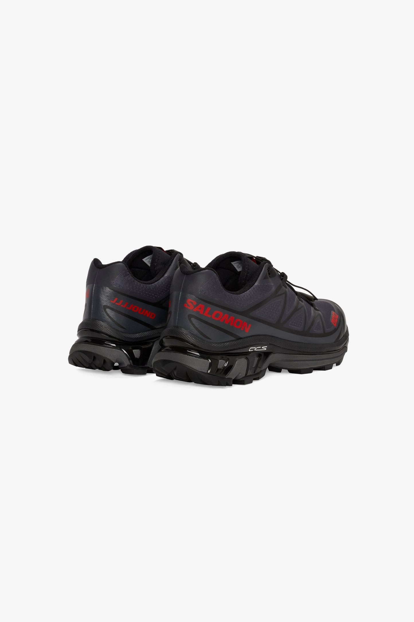Salomon XT-6 JJJJound Black Fiery Red detail 4