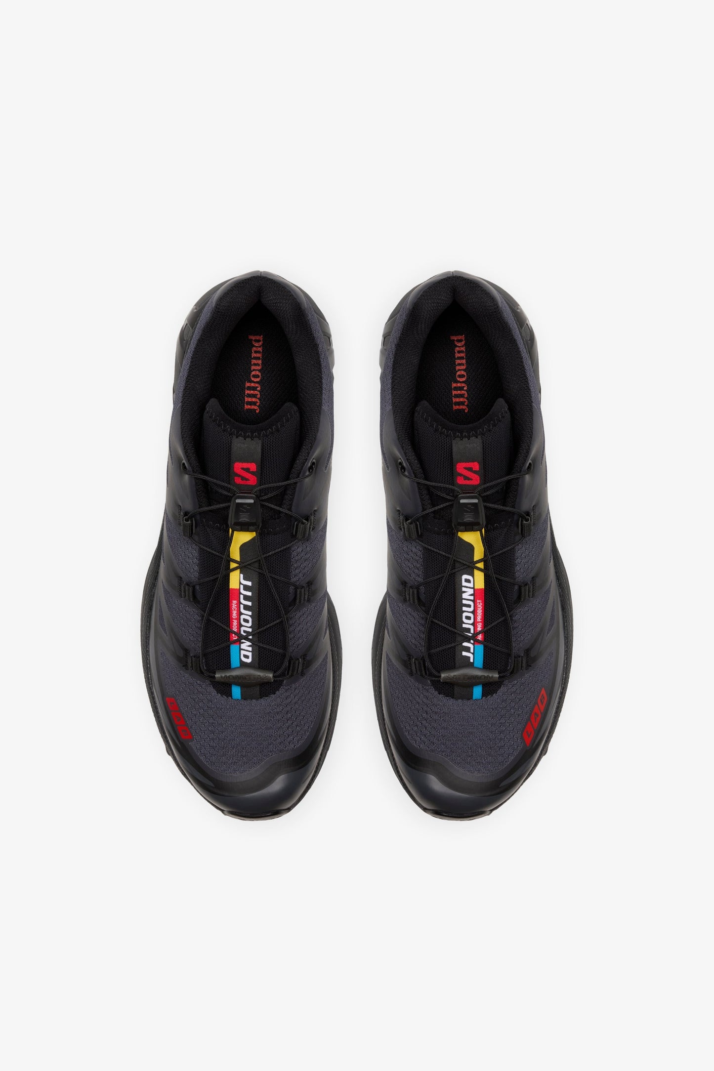 Salomon XT-6 JJJJound Black Fiery Red detail 7