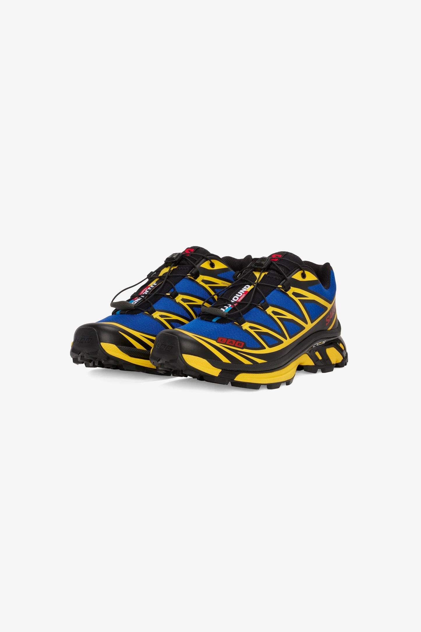 Salomon XT-6 JJJJound Nautical Blue Lemon detail 3