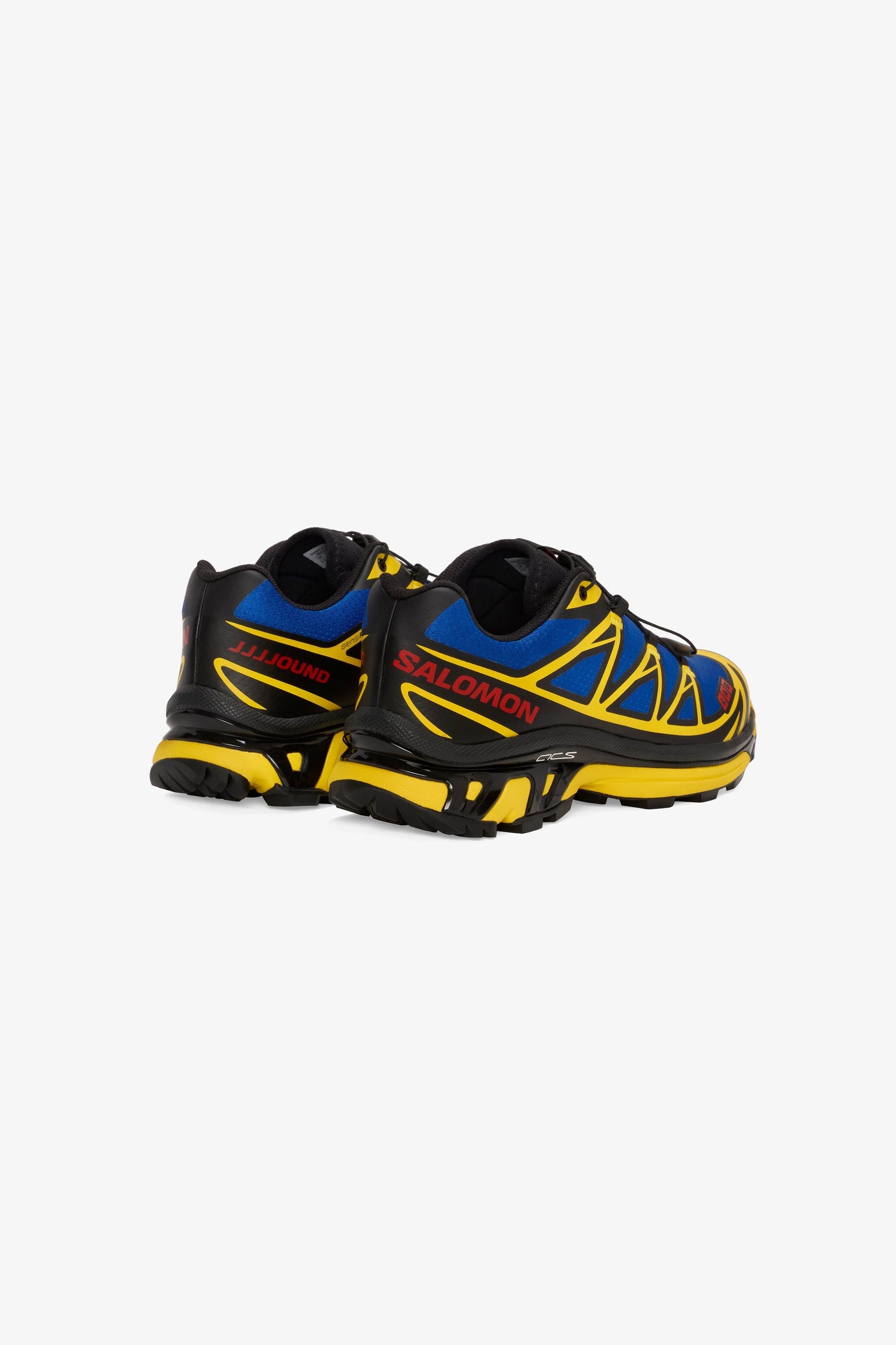 Salomon XT-6 JJJJound Nautical Blue Lemon detail 4
