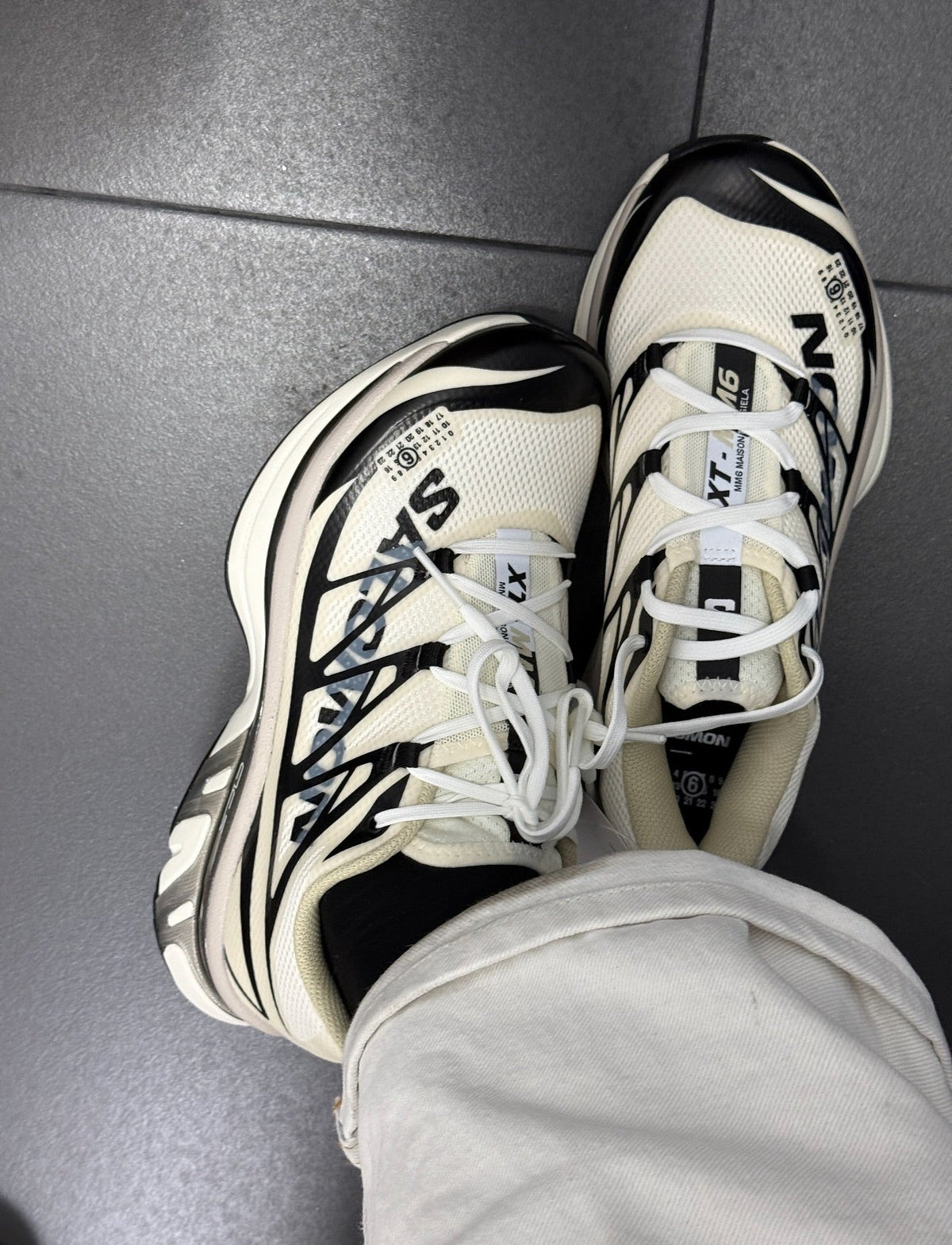 Salomon XT-MM-6 MM6 Maison Margiela Vanilla Ice detail 2