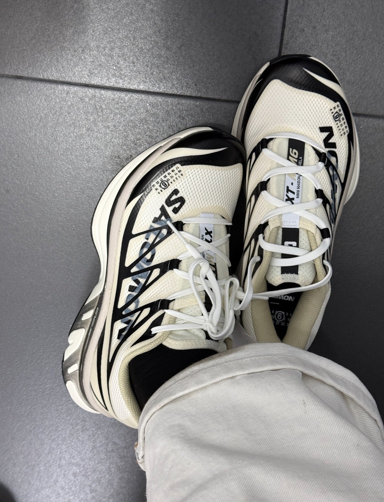 Salomon XT-MM-6 MM6 Maison Margiela Vanilla Ice detail 2