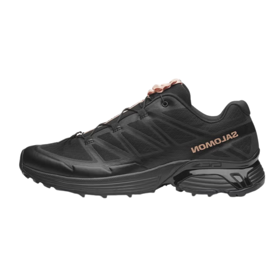 Salomon XT-Pathway 2 Satin Black Mahogany Rose detail 1
