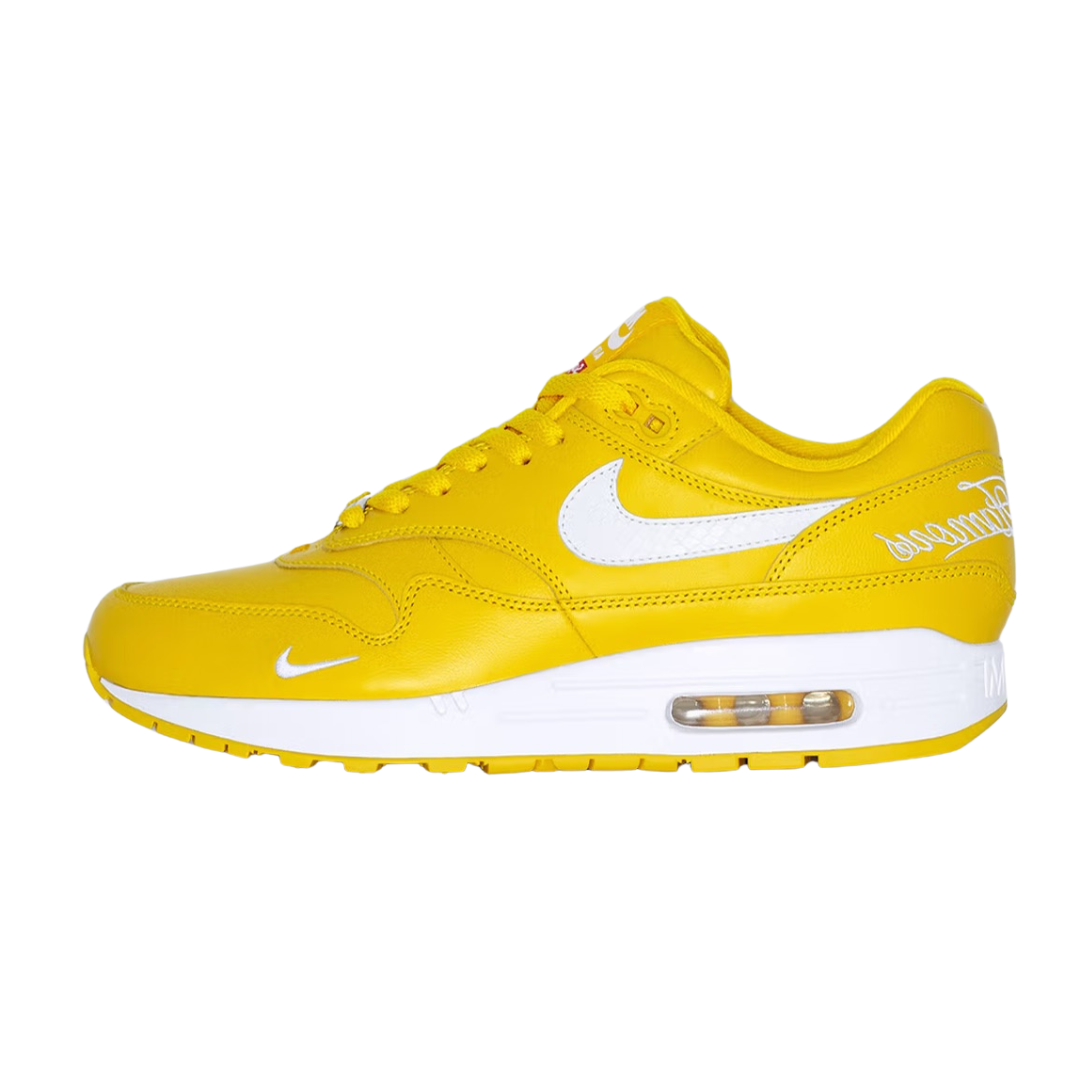Supreme X Nike Air Max 1 87 Speed Yellow
