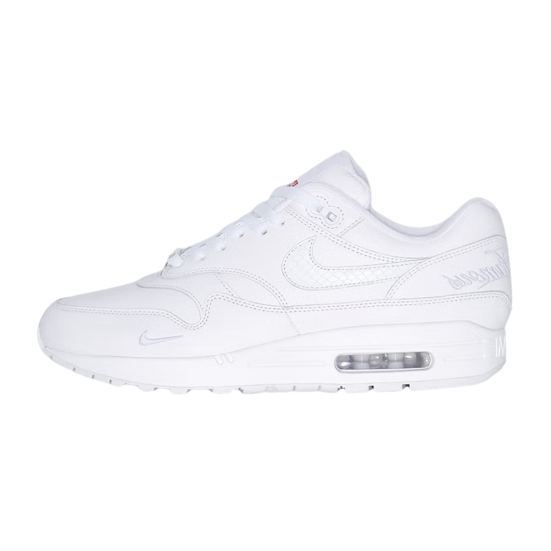 Supreme X Nike Air Max 1 87 Triple White
