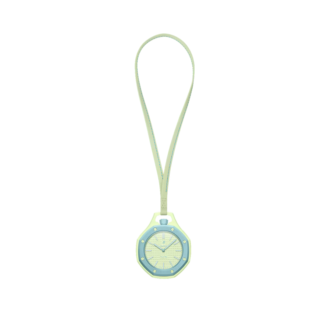 Swatch x Audemars Piguet Bioceramic Royal Pop Blaue Acht detail 2