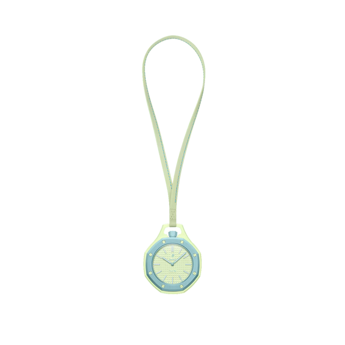 Swatch x Audemars Piguet Bioceramic Royal Pop Blaue Acht detail 2