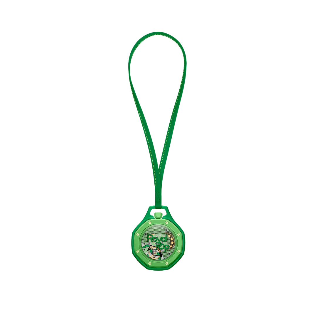 Swatch x Audemars Piguet Bioceramic Royal Pop Green Eight detail 2