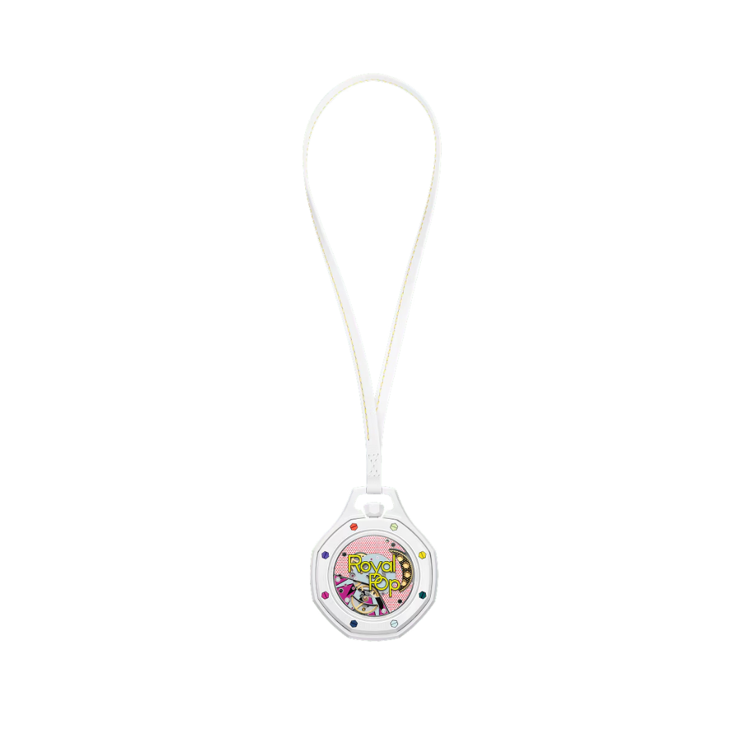 Swatch x Audemars Piguet Bioceramic Royal Pop Huit Blanc detail 3