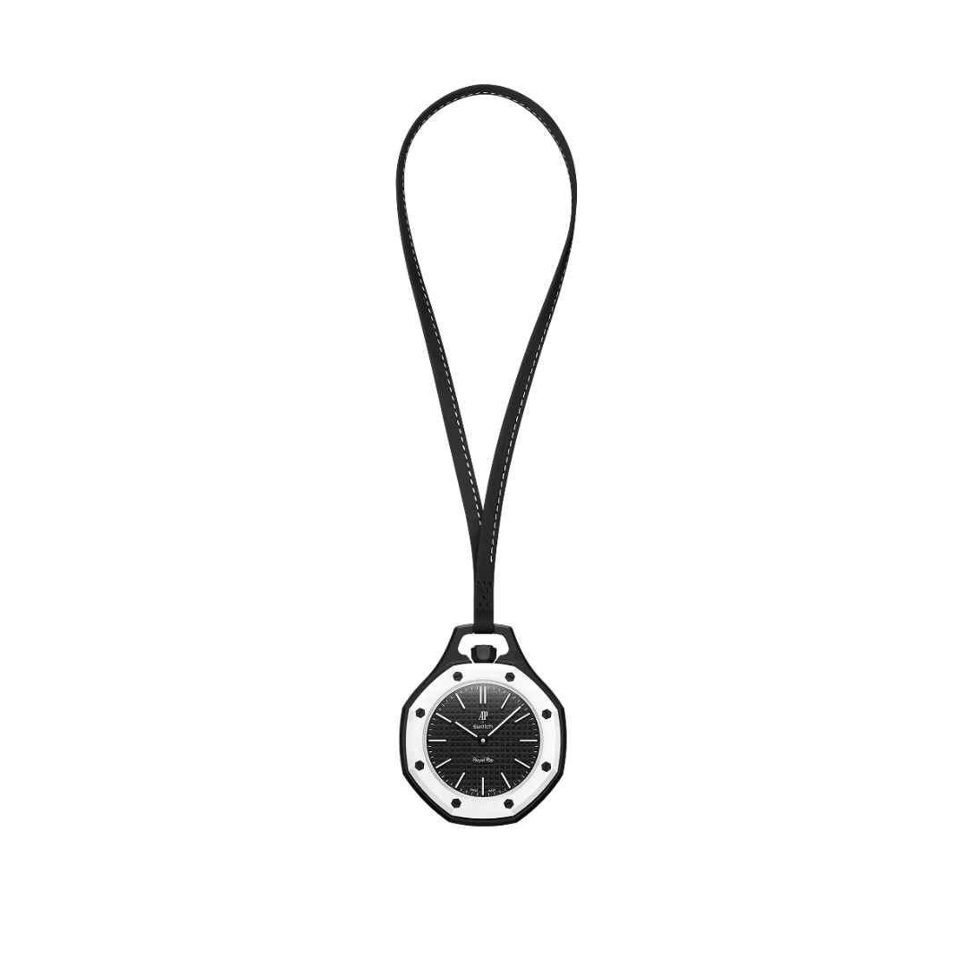 Swatch x Audemars Piguet Bioceramic Royal Pop Ocho Negro detail 2