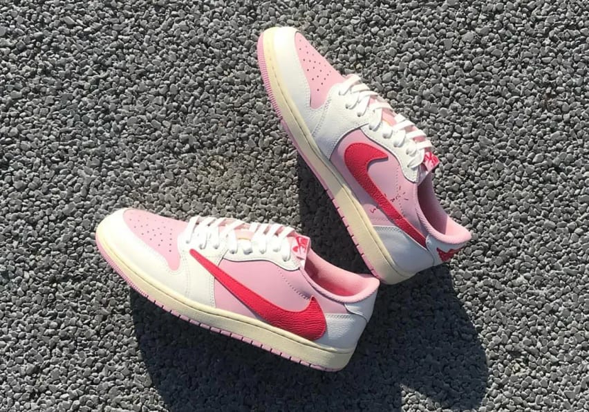 Nike Air Jordan 1 Retro Low OG SP Travis Scott Tropical Pink