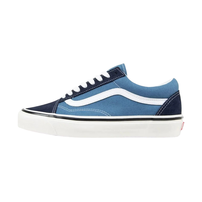 Vans Old Skool Navy White zijkant