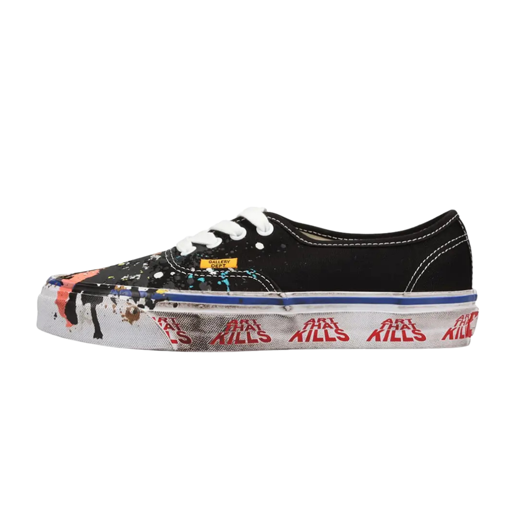 Vans Authentic Reissue 44 Gallery Dept. Art That Kills Black zijkant