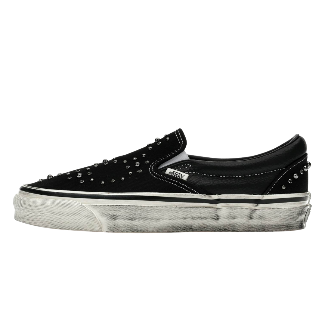 Vans LX Classic Slip-On 98 Pearlized Pack Blackout zijkant