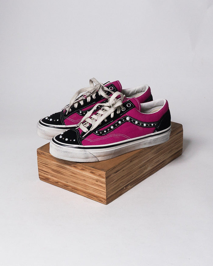 Vans OTW Old Skool 36 Pearlized Pack Pink Black detail 2