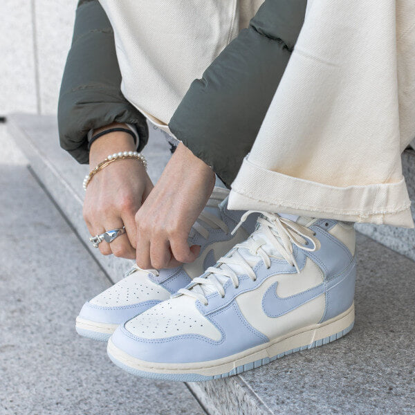 Nike Dunk High Fußball Grau