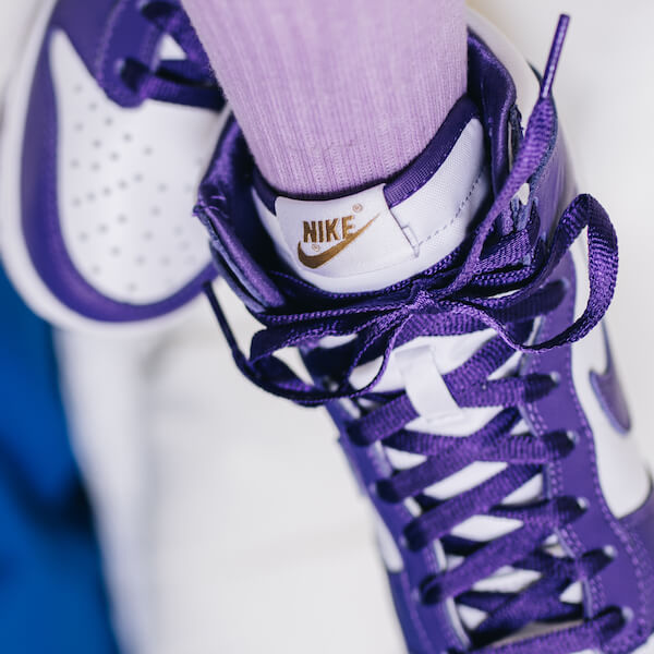 Nike Dunk High SP Varsity Lila
