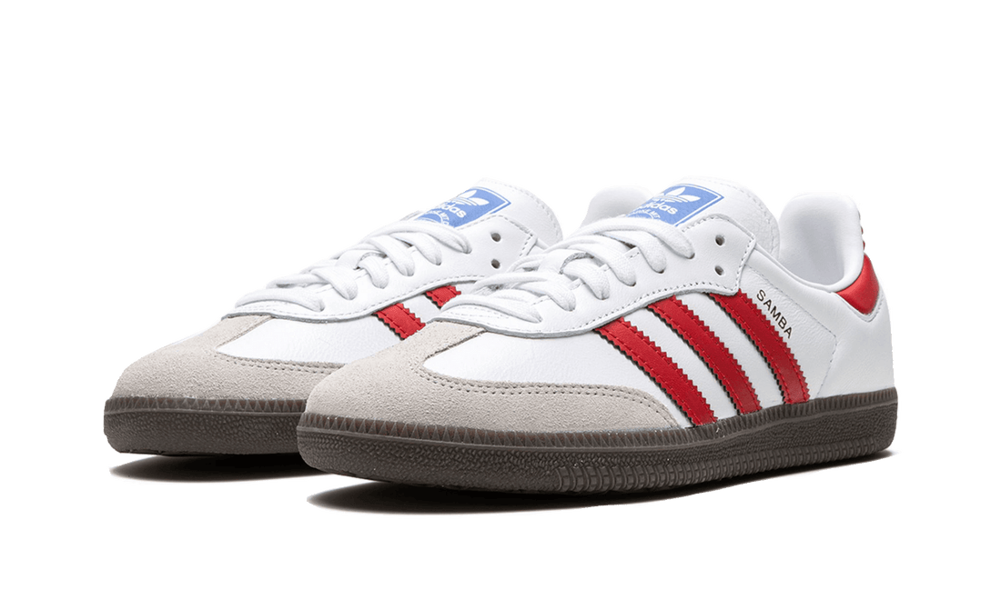 Adidas Samba OG White Better Scarlet Red