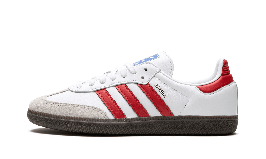 Adidas Samba OG White Better Scarlet Red