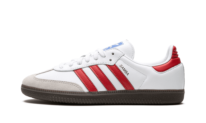 Adidas Samba OG White Better Scarlet Red