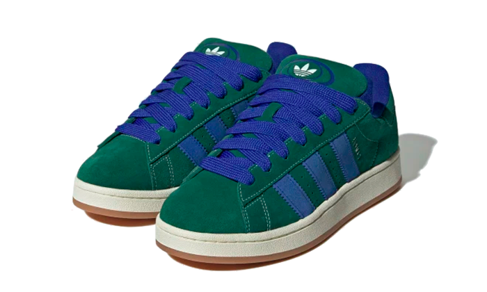 Adidas Campus 00s Dunkelgrün Semi Lucid Blau