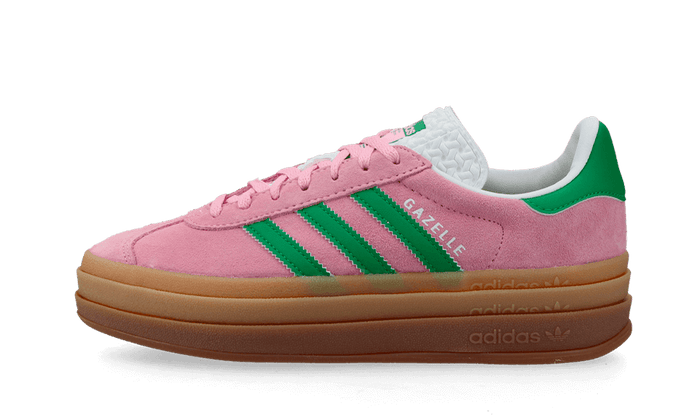 Adidas Gazelle Bold True Pink Green Cloud White