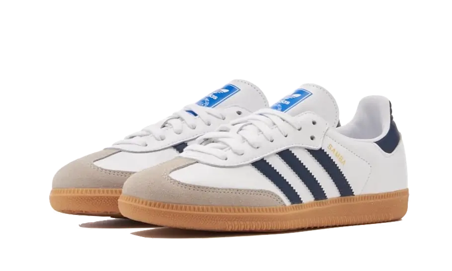 Adidas Samba OG Cloud White Night Indigo Gum