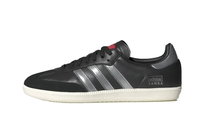 Adidas Samba OG Core Black Silver Metallic