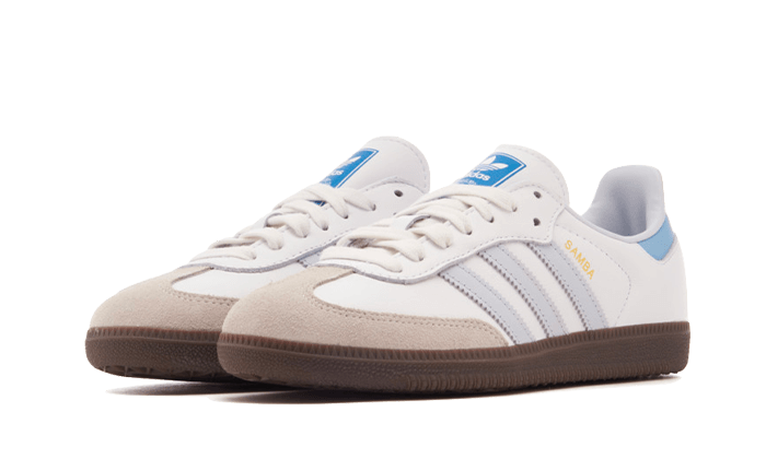 Adidas Samba OG Core Weiß Halo Blau
