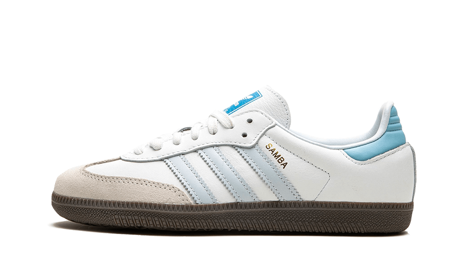 Adidas Samba OG Core Weiß Halo Blau