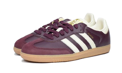Samba OG Maroon Gold Metallic