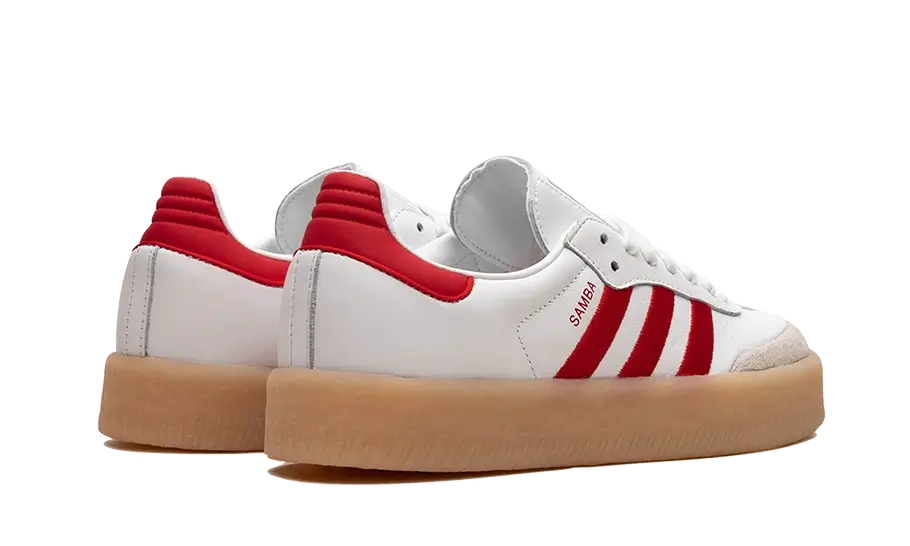 Adidas Samba Weiß Better Scarlet Gum